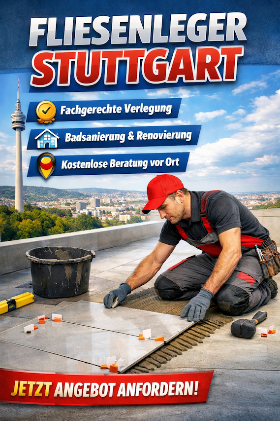 Fliesenleger Stuttgart mit lokalem Einstieg für Beratung und Angebot